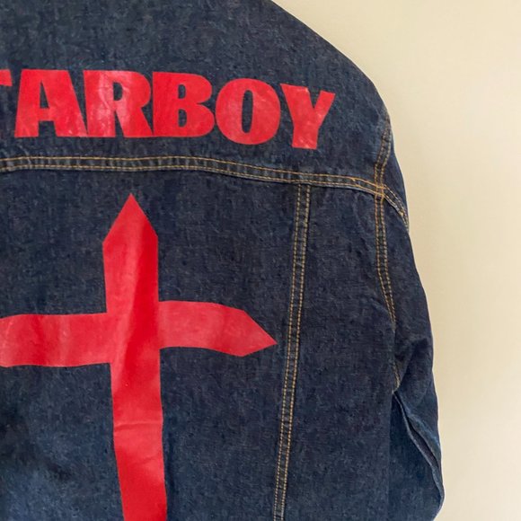 Starboy The Weeknd Denim Jacket - Picture 5 of 7